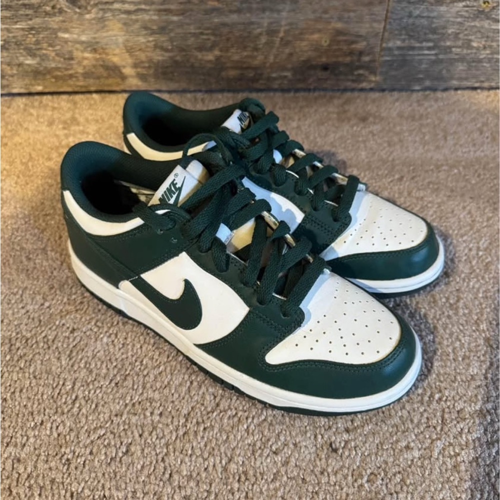 Michigan State Nike Dunk Lows